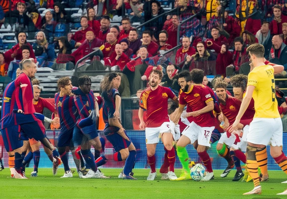 巴塞罗那VS罗马甘伯杯：备战新赛季的关键对决