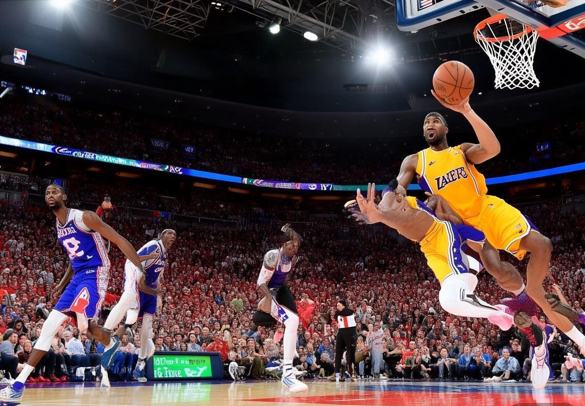 费城76人对决湖人：精彩对决回顾与战术解析